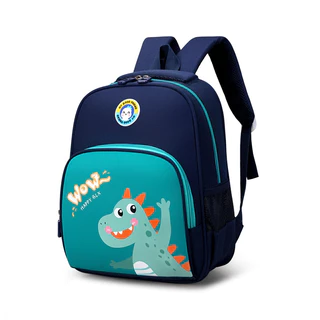 Guangluo Khủng Long Thỏ Mẫu Giáo In Hình Hoạt Hình Schoolbag Bé Trai Bé Gái Trung Niên Lớp Lớn Dễ Thương Giảm Tải Vai Ba Lô