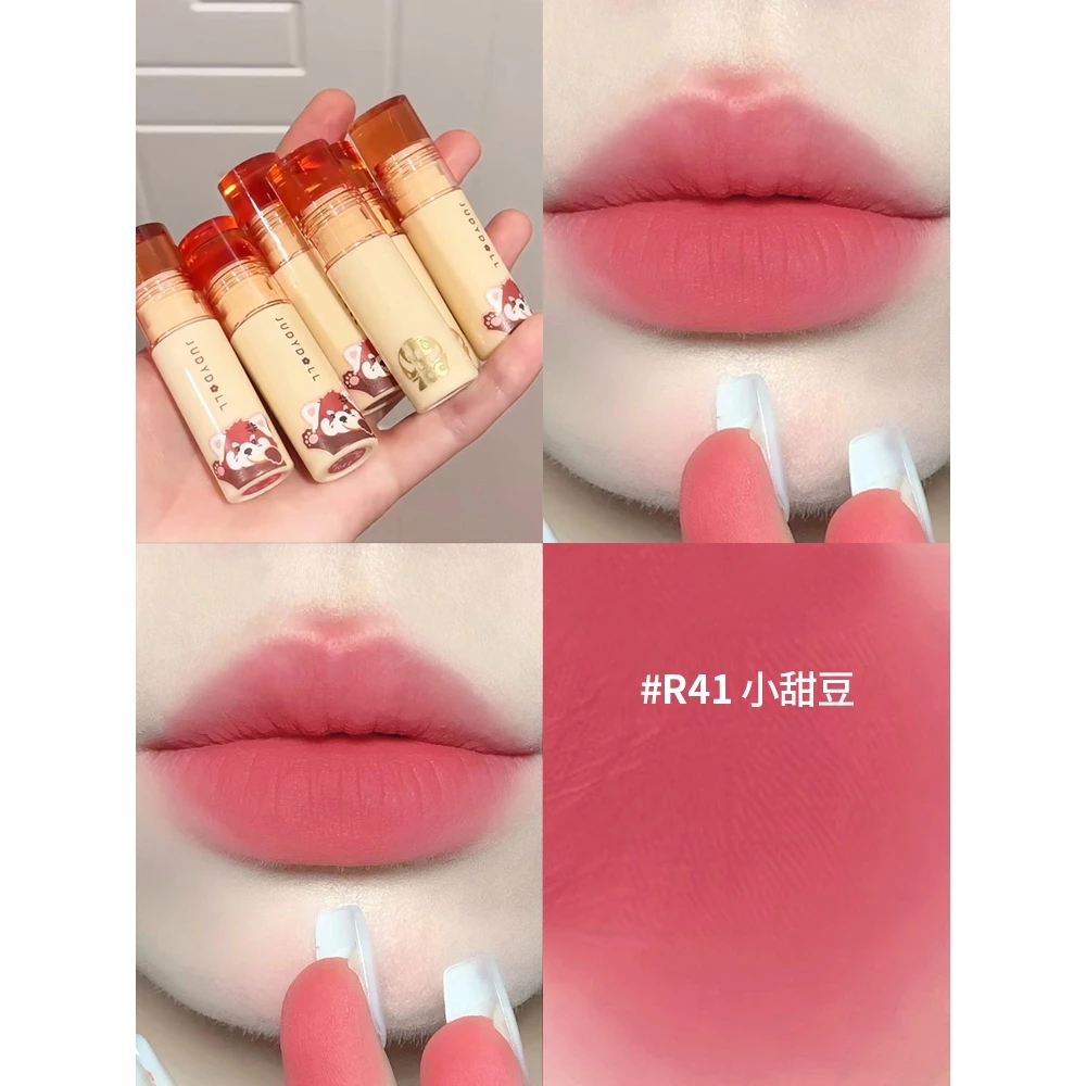 [Bóng mới] Judydoll × RED PANDA Velvet Matte Lip Glaze Lip Mud R41