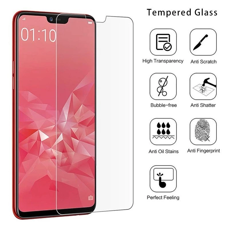 2.5d Full Cover Kính Cường Lực Cho Xiaomi Redmi 12 9A 9C 9T 12C 13C NOTE 10 11 PRO 10S 12 13 4G POCO X4 GT X5 PRO X3 NFC F3 K40 PRO Bảo Vệ Màn Hình