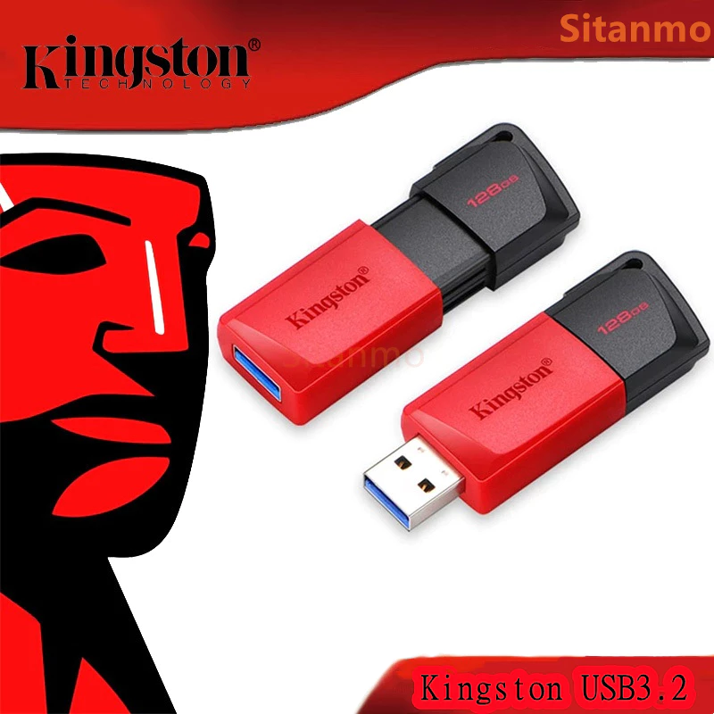 Kingston DTXM USB Flash Driver USB 3.2 128GB 64GB 32GB 256GB Thẻ Nhớ Văn Phòng Học Tập Essential Flash Drive USB 3.2