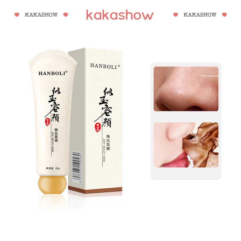 kakashow Gel Lột Mụn Thảo Mộc Loại Bỏ Mụn Cám, Đầu Đen 60g