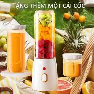 máy xay mini sinh tố cầm tay 450ml máy ép trái cây máy say sinh tố máy xay cầm tay máy ép hoa quả