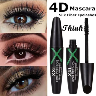 1 Chiếc 4D Sợi Lụa Lông Mi Kéo Dài Mascara Chống Thấm Nước Lâu Dài Mi Đen Lông Mi Nối Dài Trang Điểm 3D Mascara