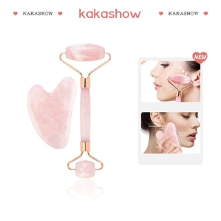 Kakashow Bộ Đá Guasha Mát Xa Guasha Bằng Sáp Ong Chuyên Dùng