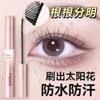 Novo Mascara Ba Chiều Uốn Dài Chống Thấm Nước Chống Mồ Hôi Không Dễ lem Giữ Trang Điểm