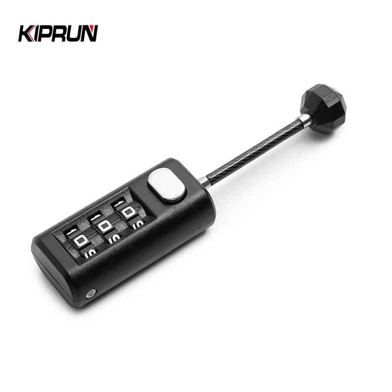 Kiprun Khóa Hành Lý, Khóa Mã Có Thể Đặt Lại Ba Lô Khóa Dây Kéo Hành Lý Ổ Tủ Ký Túc Xá 3 Chữ Số Mật Khẩu