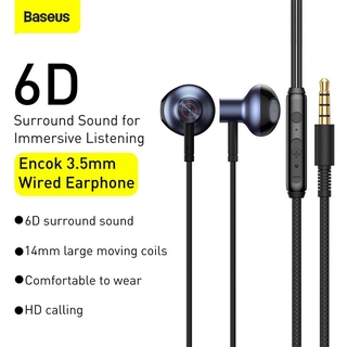 Baseus Tai Nghe Có Dây Encok H19