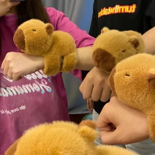 Vòng tay búp bê cổ tay capybara búp bê capybara gấu bông capybara búp bê
