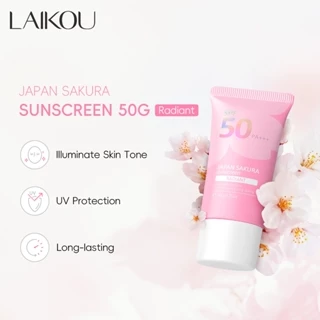 Kem chống nắng LAIKOU Nhật Bản 50g làm trắng SPF 50 PA+++ UV