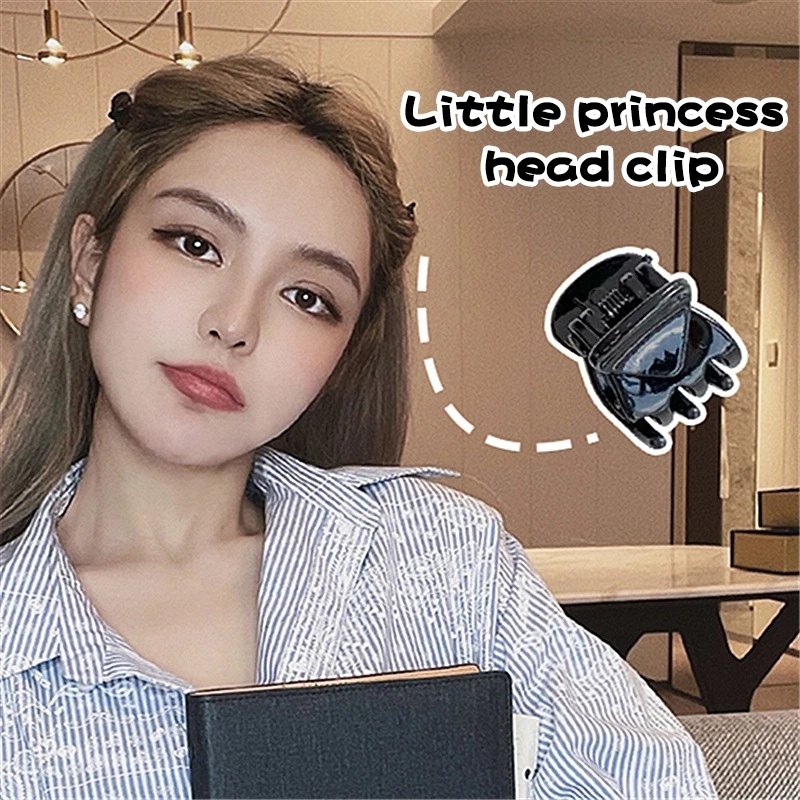 💞Cherry💞 1k Thời Trang Nhựa Mini Kẹp Tóc Yếm Dễ Thương Kẹp Tóc Trẻ Em Bện Nổ Kẹp Phụ Kiện Tóc Cho Nữ