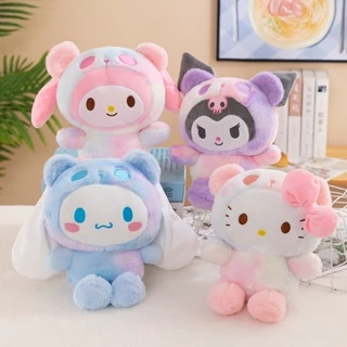 25cm Anime Nhiều Màu Sắc hello kitty sanrio Đồ Chơi Kawaii Sang Trọng Mềm Thú Nhồi Bông Búp Bê Sang Trọng Gối Trẻ Em Quà Tặng