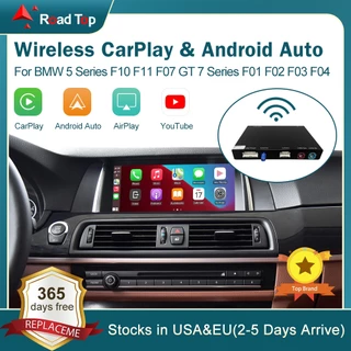 Bộ giải mã tự động CarPlay Android không dây Bộ trang bị thêm cho BMW 5 Series F10 / F11 / F07 7-Series F01 / F02 / F03 / F04 CIC / NBT / EVO Mirror Link AirPlay Camera View Bluetooth Navigation