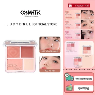 Cosmktic Judydoll Blush and High Gloss Palette Combined 2 Blush Cream