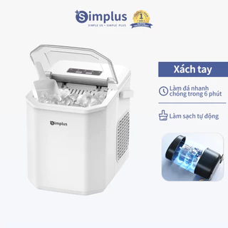 Simplus Máy Làm Đá 1.2L Gia Dụng Mini Tự Động Máy Làm Đá Công Suất Thấp ICE MAKER ZBJH001