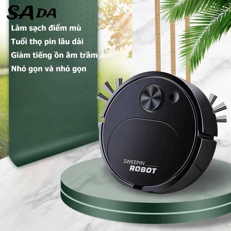 Robot quét nhà thông minh SADA sạc USB đa chức năng bốn trong một cho gia đình