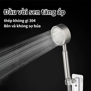 Vòi sen áp lực inox 304 siêu bền có bộ lọc nước - chống gỉ cho mọi loại môi trường, cả nóng lạnh