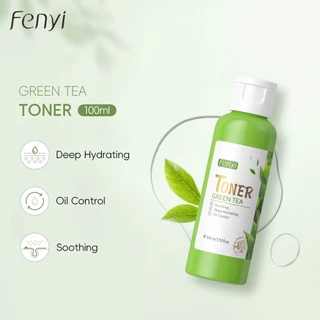 Toner trà xanh Fenyi 100ml giúp nuôi dưỡng sâu hiệu quả cho da