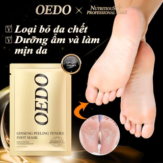 Cặp Mặt Nạ Lột Da Chết OEDO Cho Chân Hiệu Quả Trong 2-7 Ngày Khử Mùi Hôi Bỏ Lớp Da Thô Cứng Hỗ Trợ Làm Sáng Foot Peling Mask 40ml