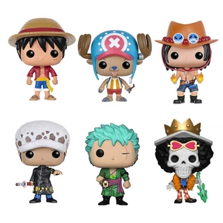 Funko pop OnePiece Hình Luffy Zoro Chopper Shanks Ace Law Brock Mẫu Nhân Vật Quà Tặng Giáng Sinh Đồ Chơi