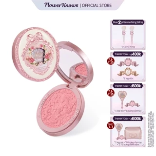 Flower Knows Midsummer Fairytales Collection Velvet Embossed Blush 5g