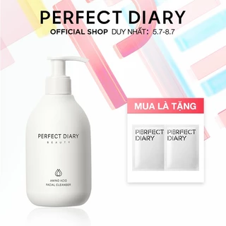 Sữa rửa mặt tạo bọt PERFECT DIARY 200ml chứa axit amino hoàn hảo cho da nhạy cảm