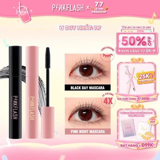 Mascara PINKFLASH chuốt mi trang điểm kháng nước chất lượng cao 7g