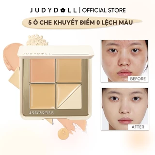 Bảng kem che khuyết điểm bắt sáng che phủ quầng thâm mắt JUDYDOLL