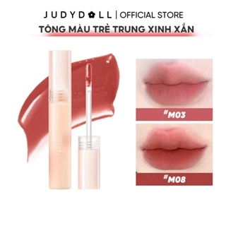 JUDYDOLL Son Kem lì Matte Watery Tint Mịn lì Lâu trôi Không khô môi 2,4g