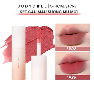 Judydoll Judydoll Judydoll Lip Mud Sữa Nhỏ Bùn Matte Lip Glazing Làm Trắng Trắng Khỏa Thân Hồng 3.3g