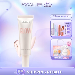 Kem lót FOCALLURE 25g trang điểm kiềm dầu nâng tông che lỗ chân lông làm mịn da