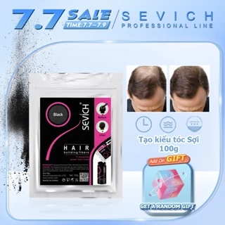 Bột phủ dày tóc hói tóc thưa SEVICH Hair Trang phục bổ sung 100g