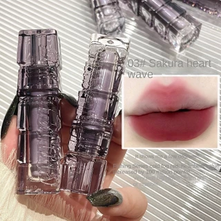 Kakashow Lip Glaze Dưỡng Ẩm Dưỡng Ẩm Lâu Dài Son Bóng Tím Son Môi Thiên Nhiên