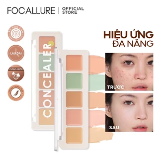 Kem che khuyết điểm Focallure độ che phủ cao chống thấm nước giữ màu lâu trôi 4.3g