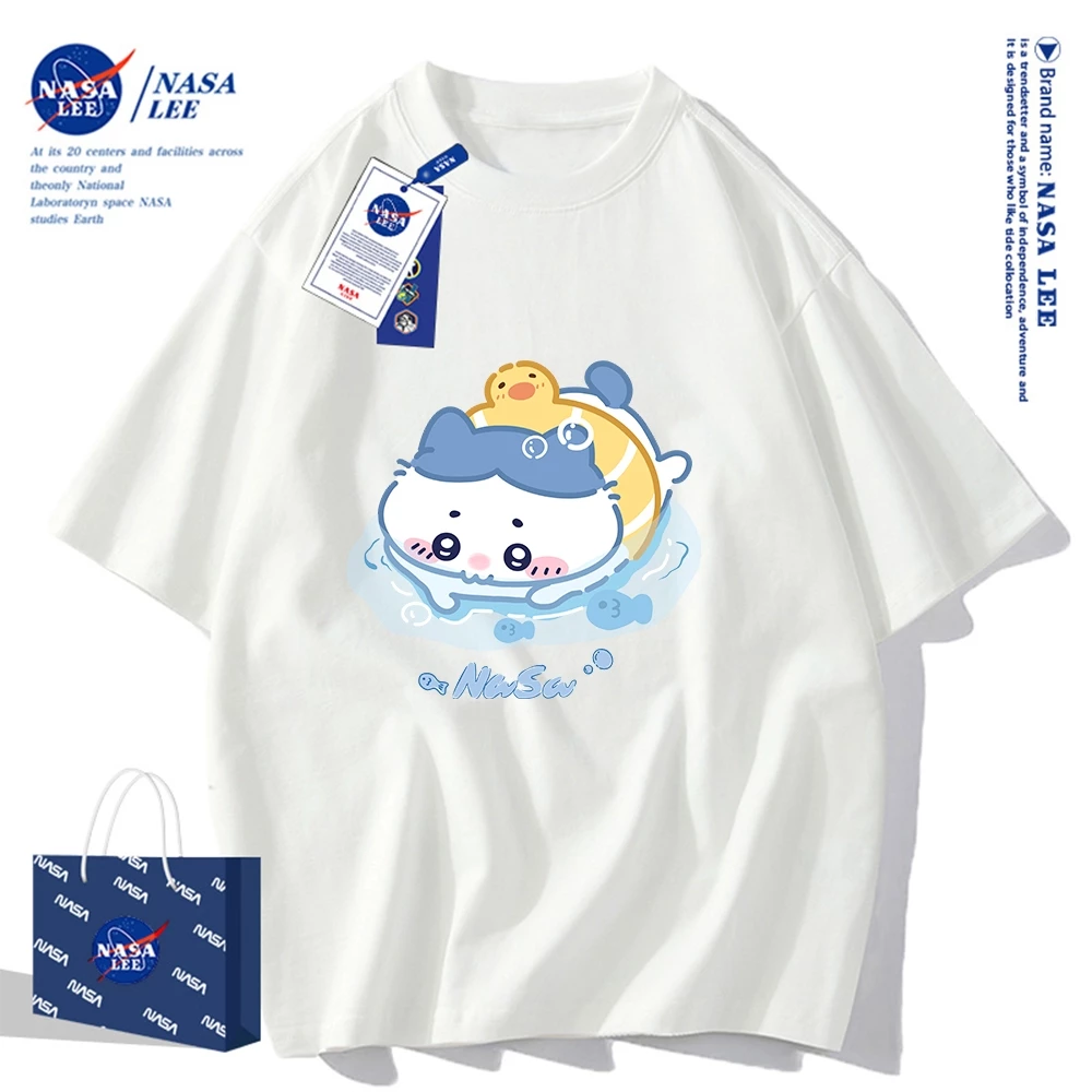 Nasa Khớp Ngắn Tay Nam Nữ Xu Hướng Thời Trang Mùa Hè 2026 Phong Cách Mới Rời Cặp Đôi Nửa Tay t1