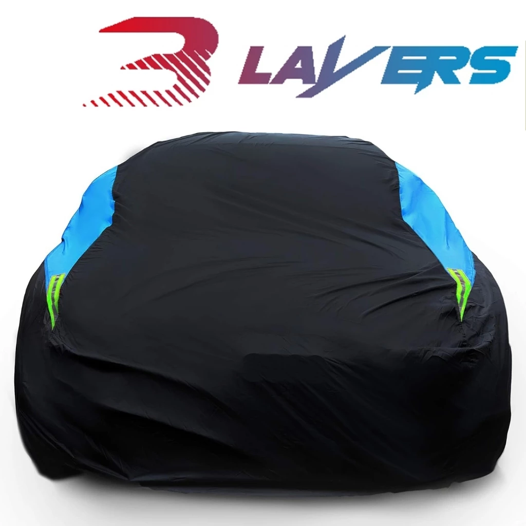 Bạt phủ ô tô xe Chất Lượng Cao Bền Chống Trầy Xước 3 Lớp Bọc Xe PVC Cotton Nhôm Cho VIOS INNOVA FORTUNER