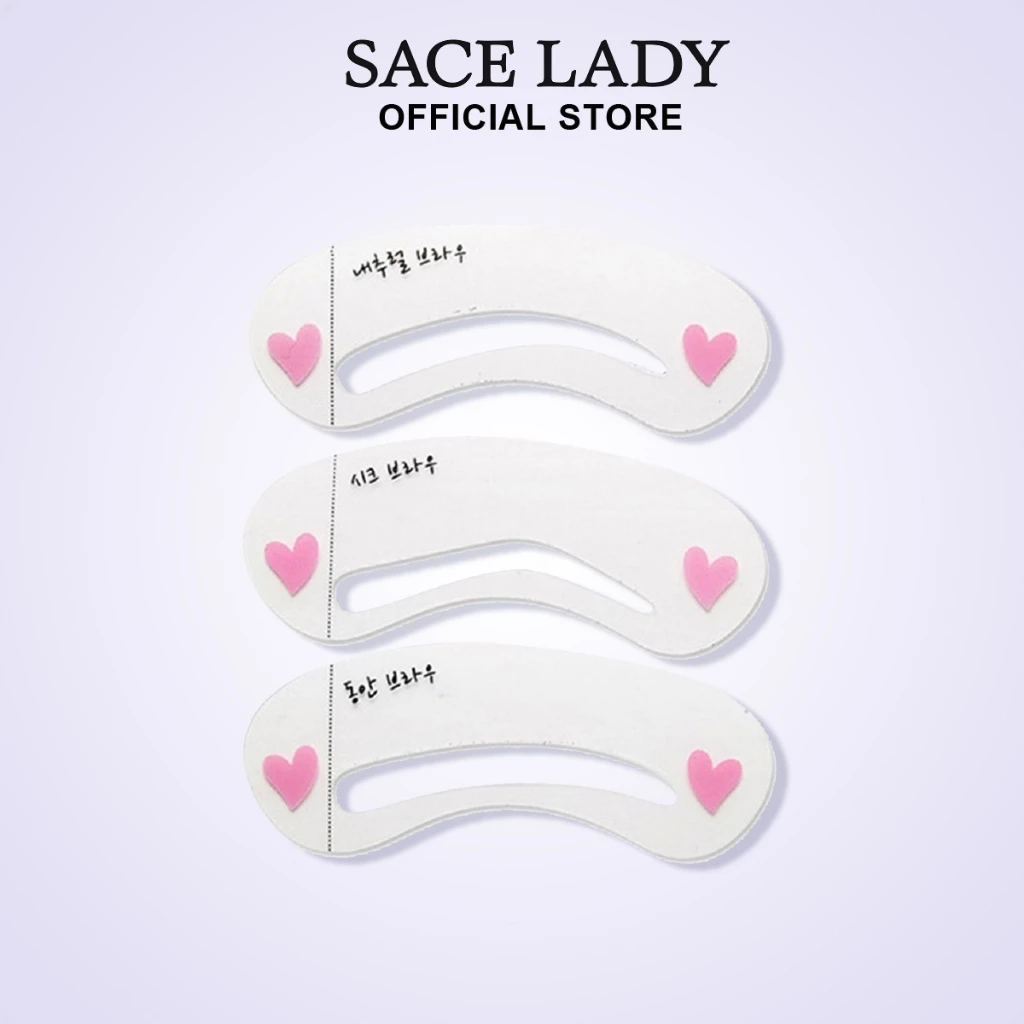 Khuôn Vẽ Chân Mày SACE LADY Trang  Dộc Dáo Tiện Dụng