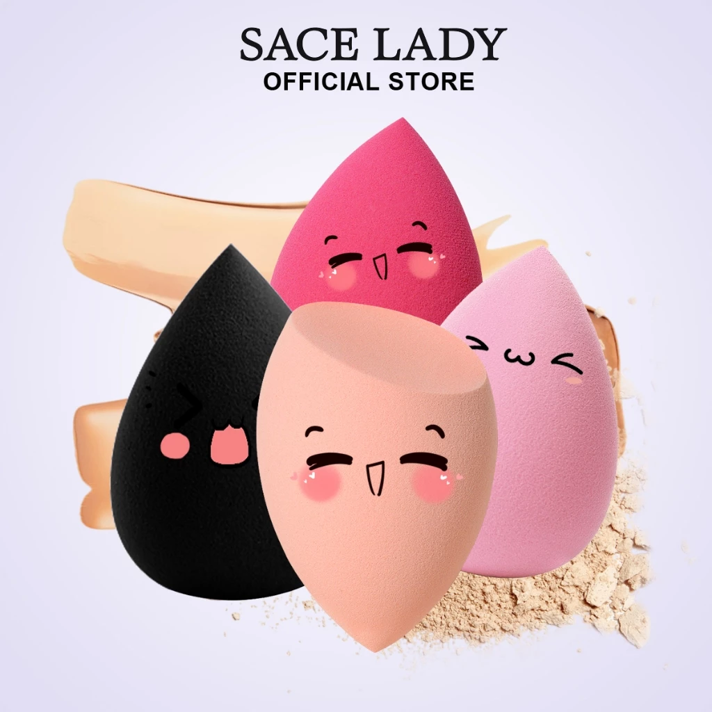 [SACE LADY] Mút trang điểm SACE LADY cao cấp chuyên dùng trong trang điểm 20g