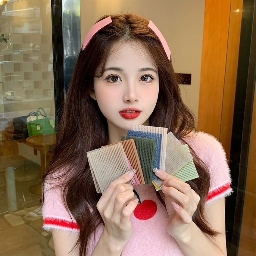 💕Dy💕1 Miếng Dán Tóc, Dán Mái Tự Dính Giúp Cố Định Tóc Khi Trang Điểm