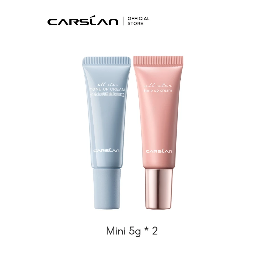 Kem Nâng Tông Da Carslan Kem Lười Makeup Dưỡng Ẩm Che Khuyết Điểm 10g