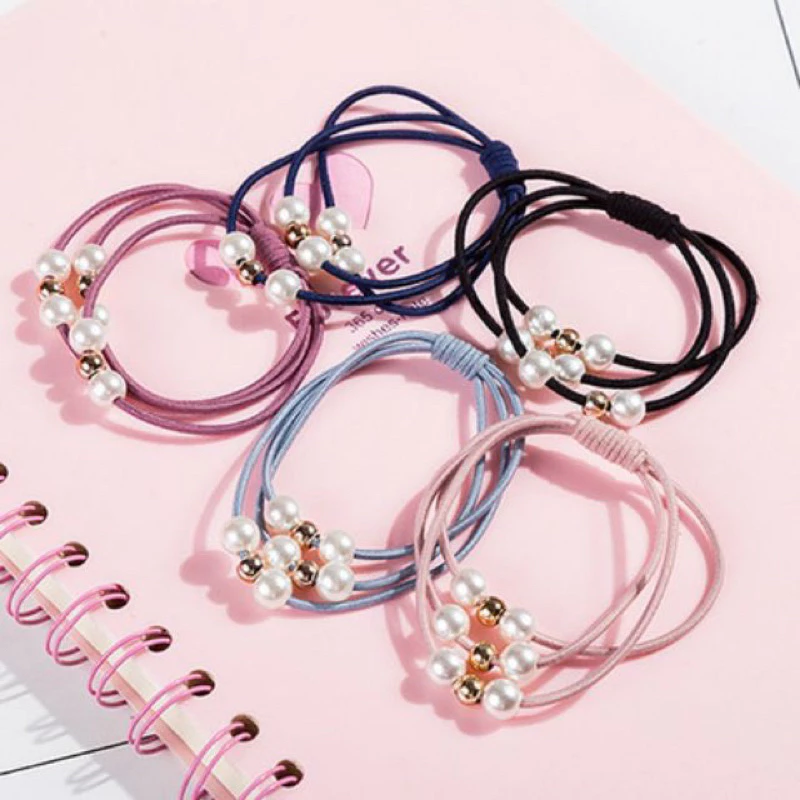 💕Dy💕Cột Tóc Handmade dễ thương( giao mẫu ngẫu nhiên)