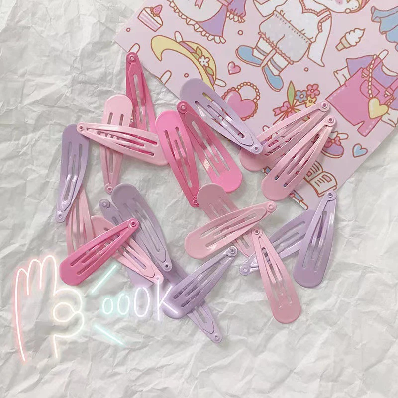 💕Dy💕1k Kẹp tóc BB màu kẹp hình giọt nước xinh xắn