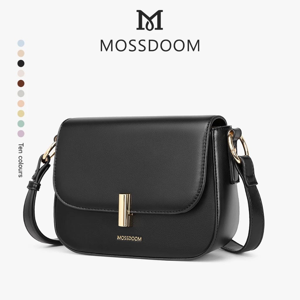 MOSSDOOM Valerie Bag Túi Đeo Chéo Nữ Thời Trang Phong Cách Hàn Quốc