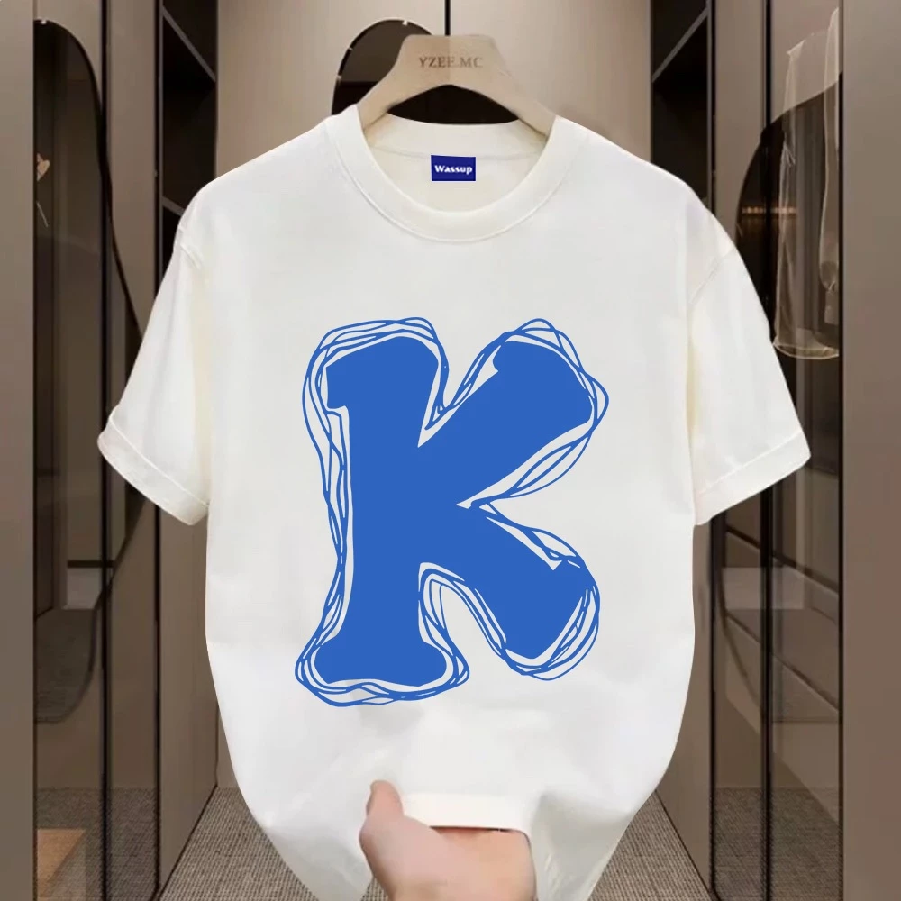 ✨Hàng có sẵn✨WASSUP Retro Mystery OK-Áo thun nam mới! cotton, thời trang, Unisex
