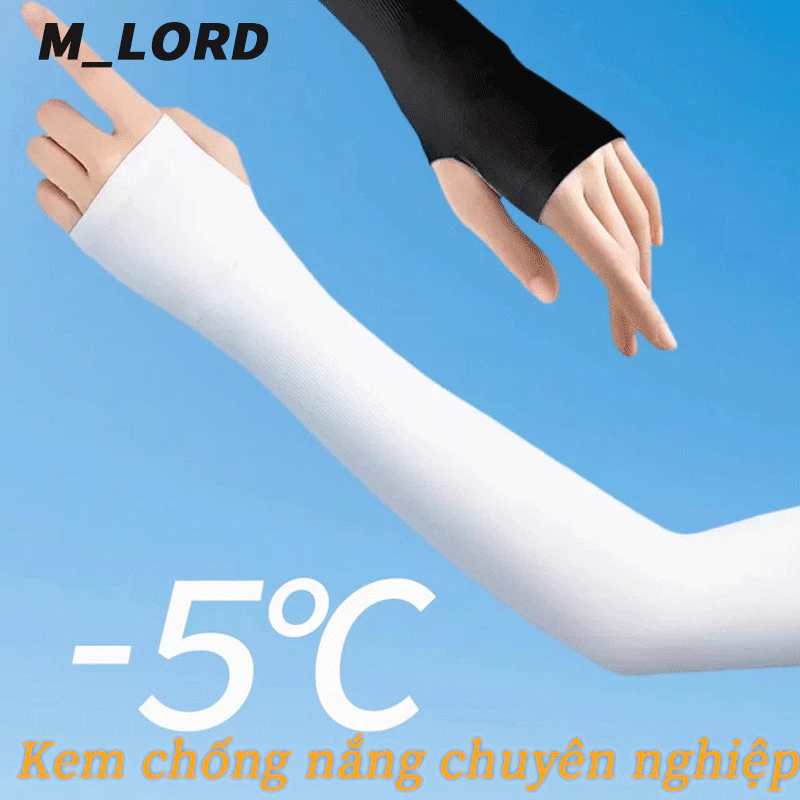 K-JEANS Tay băng, tay áo chống nắng, áo băng hợp thời trang mùa hè, tay áo nam, áo lụa băng chống tia cực tím lái xe