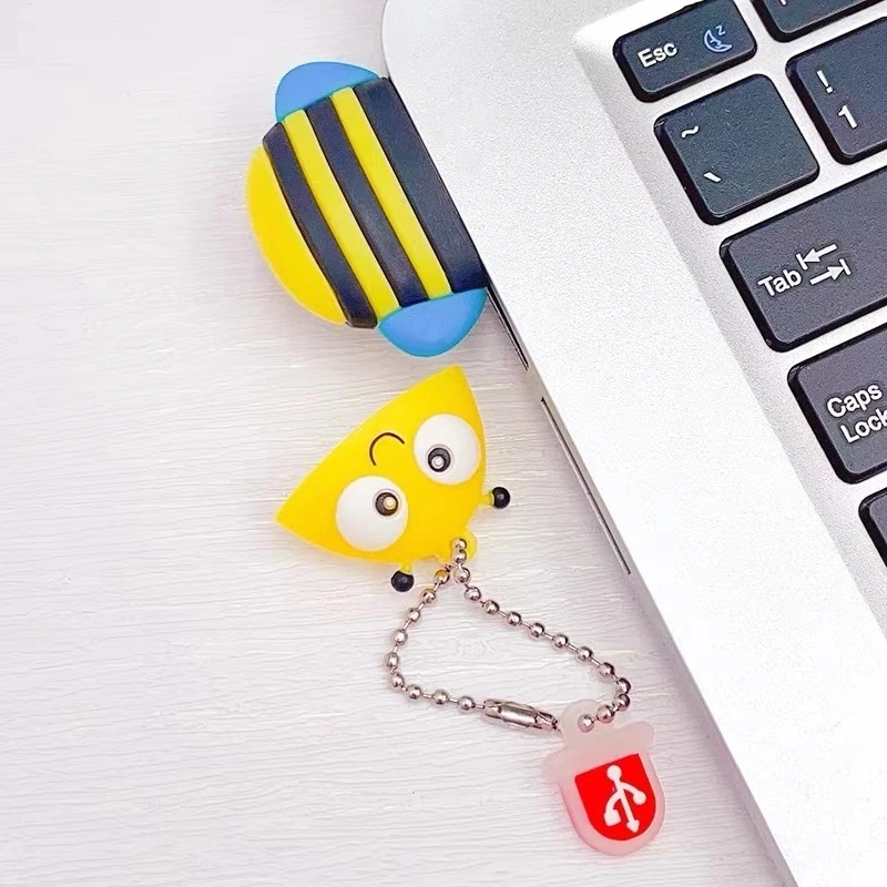 Hoạt Hình USB Flash Drive 1GB 2GB 4GB 8GB 16GB 32GB 64GB 128GB 1TB Tốc Độ Cao 2.0 Sáng Tạo Động Vật Nhớ Stick