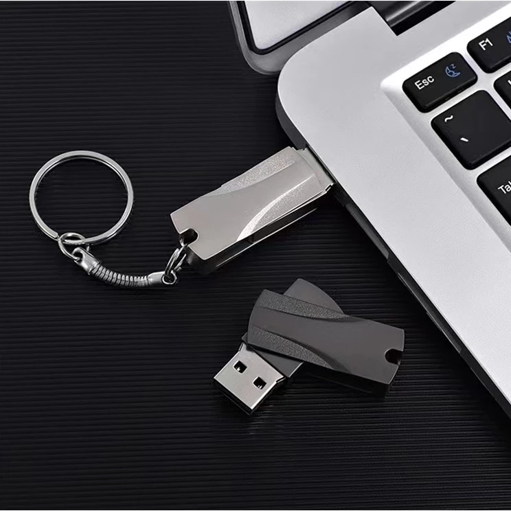 Ổ đĩa Flash USB kim loại 1GB 2GB 4GB 8GB 16GB 32GB 64GB 128GB 1TB Tốc độ cao 2.0 Bộ nhớ di động