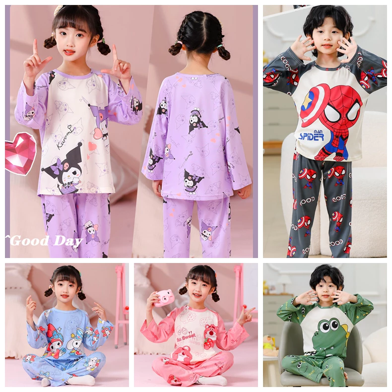 Thiết Kế MỚI Bộ Đồ Ngủ Trẻ Em Đồ Ngủ Trẻ Em Bộ Đồ Ngủ Quần Áo Bé Gái