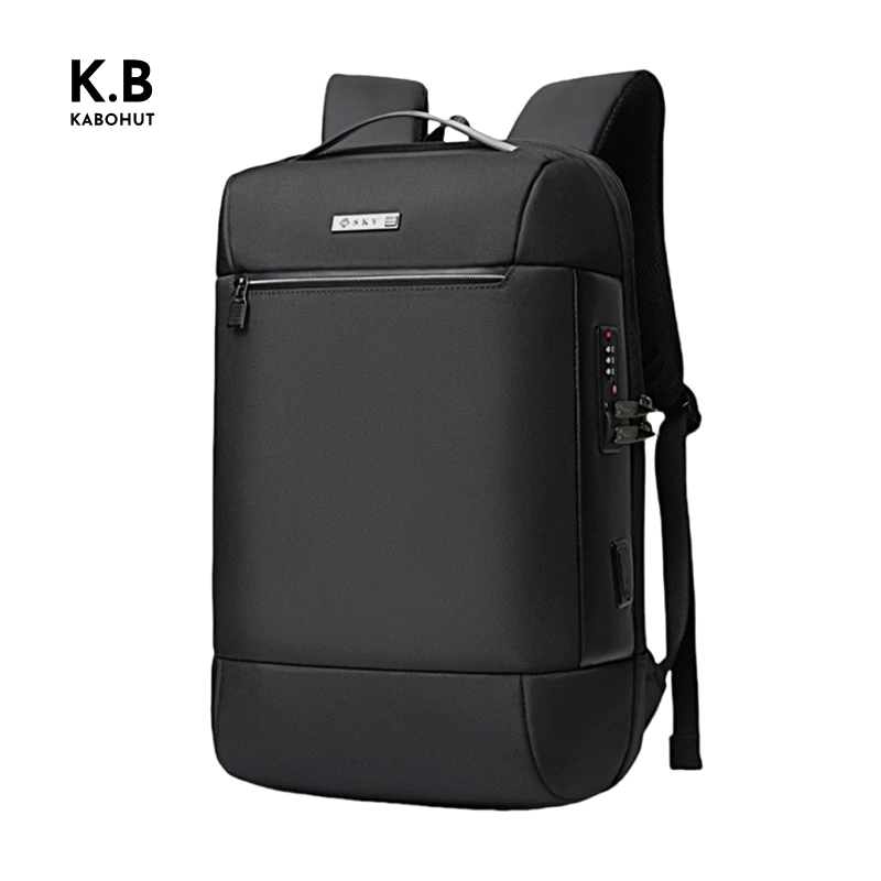 Ba lô chống trộm nam Kabohut Túi đựng Laptop chống nước 15,6 inch