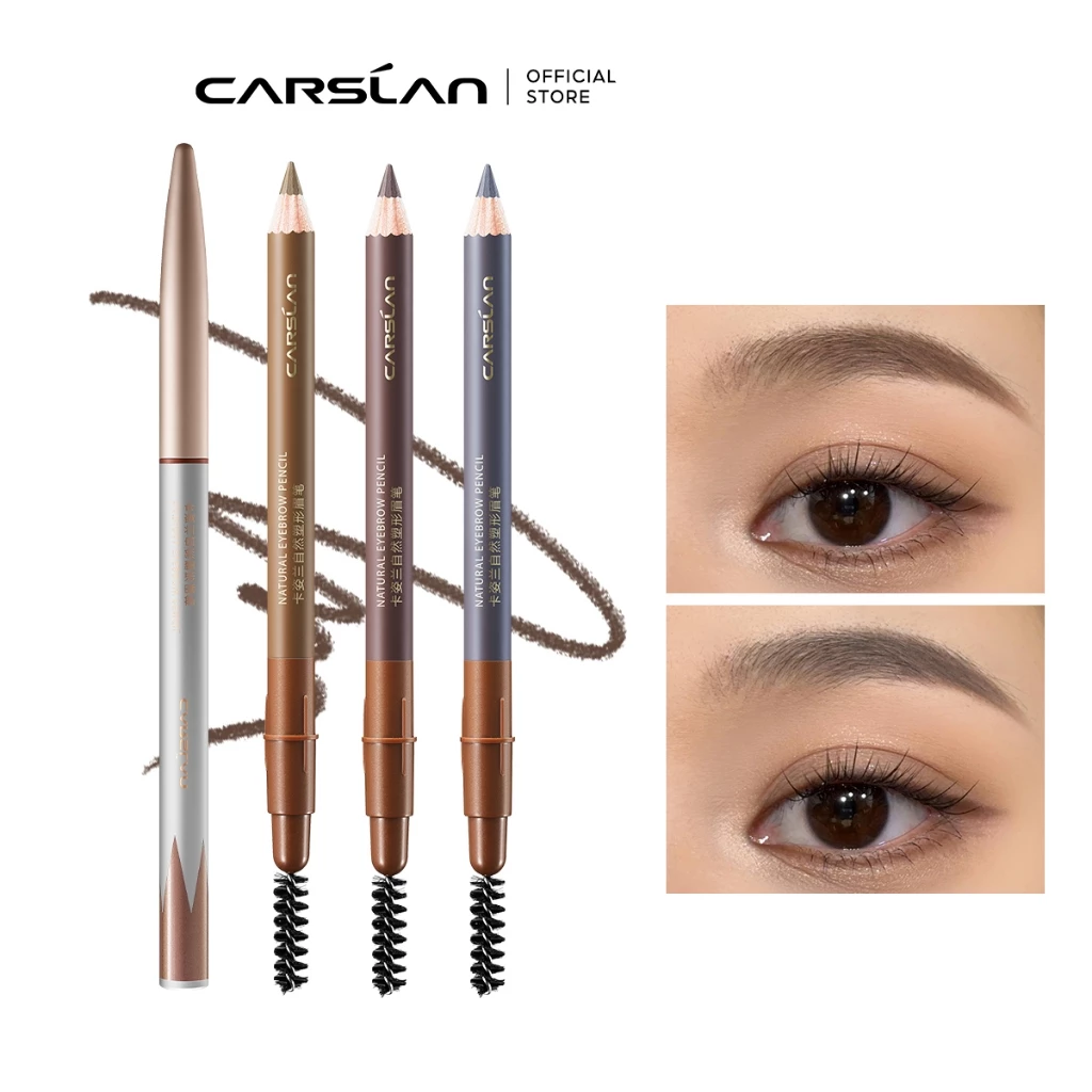 Chì Kẻ Mày CARSLAN Tự Nhiên Chống Nước Lâu Trôi 1g