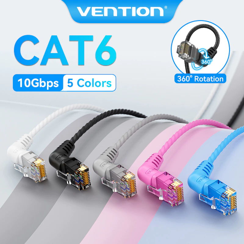 Dây Cáp Lan Vention Cat6A Ethernet UTP 10Gbps Cáp Mạng Thích Hợp Cho Máy Tính/Laptop